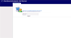 Desktop Screenshot of adserver.hardwareanalysis.com